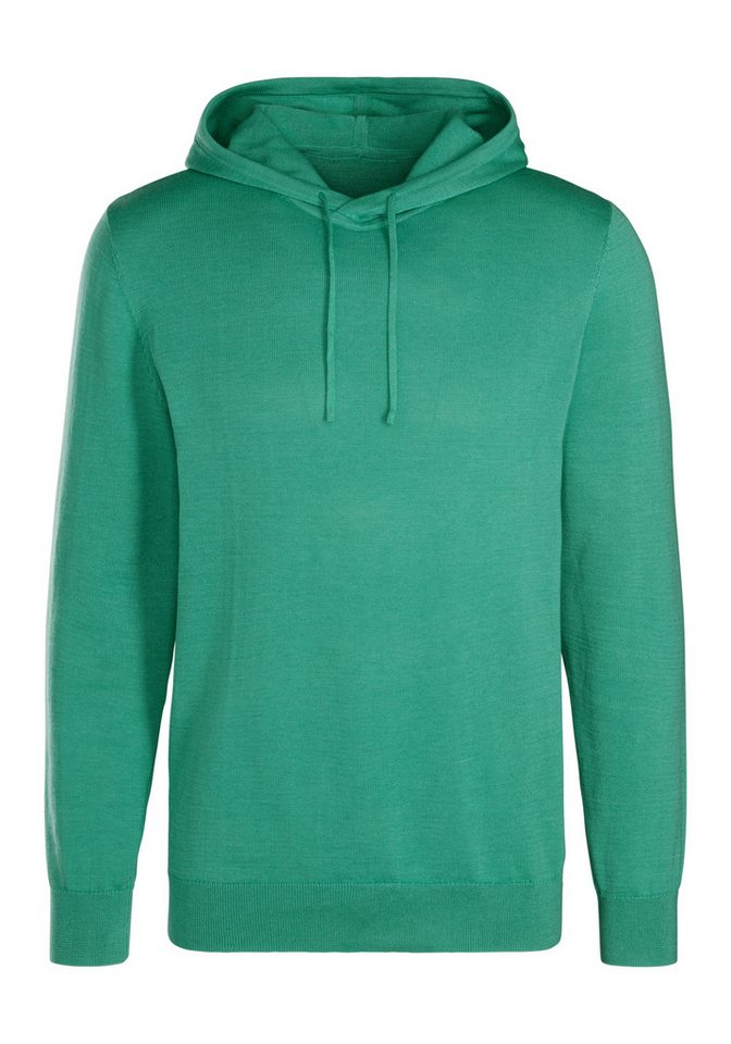 H.I.S Hoodie, Strickpullover mit Kapuze Feinstrick aus pflegeleichter Baumwollmischung – Bild 2 von 5