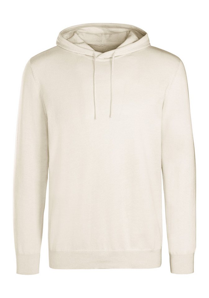 H.I.S Hoodie, Strickpullover mit Kapuze Feinstrick aus pflegeleichter Baumwollmischung – Bild 2 von 5