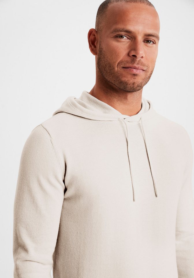 H.I.S Hoodie, Strickpullover mit Kapuze Feinstrick aus pflegeleichter Baumwollmischung – Bild 4 von 5