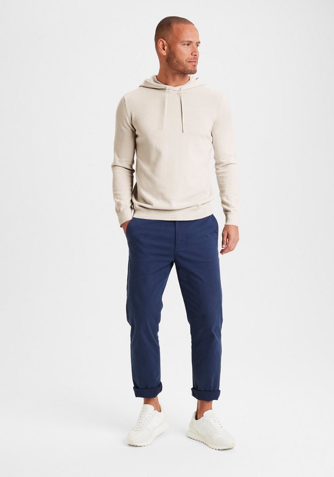 H.I.S Hoodie, Strickpullover mit Kapuze Feinstrick aus pflegeleichter Baumwollmischung – Bild 5 von 5