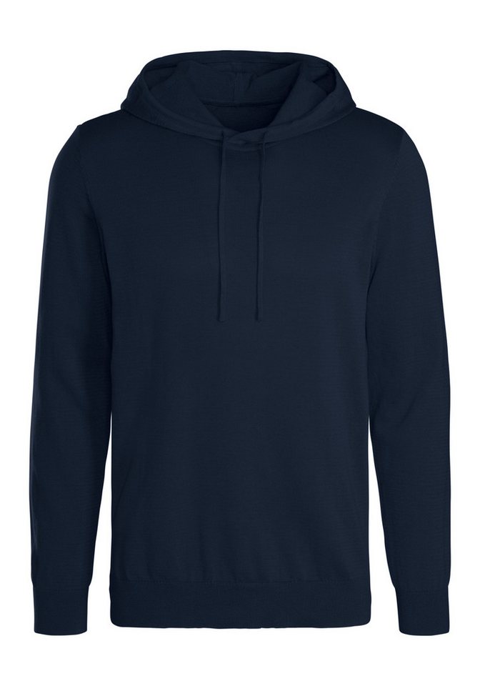 H.I.S Hoodie, Strickpullover mit Kapuze Feinstrick aus pflegeleichter Baumwollmischung – Bild 2 von 5