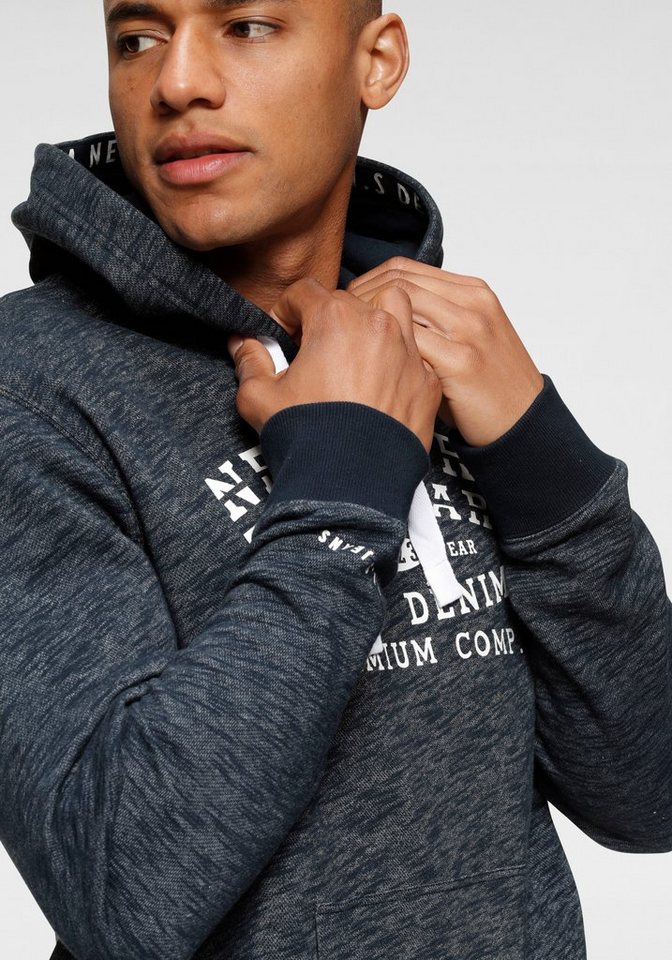 H.I.S Kapuzensweatshirt Langarm, lockere Passform, mit Print, Kapuze – Bild 3 von 5