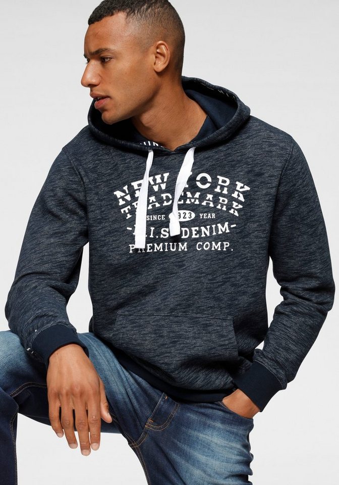 H.I.S Kapuzensweatshirt Langarm, lockere Passform, mit Print, Kapuze – Bild 4 von 5