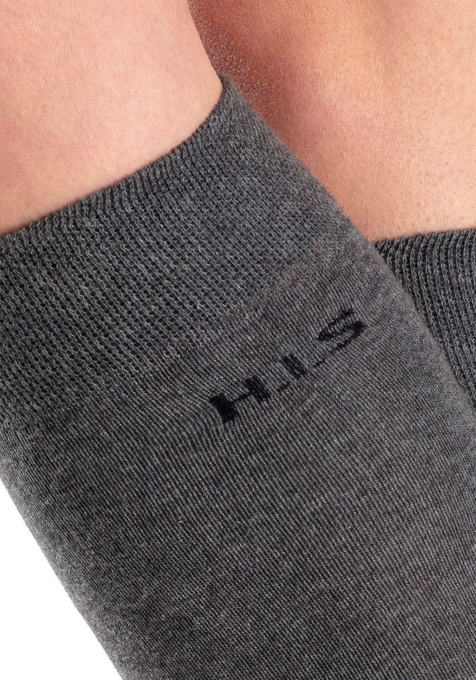 H.I.S Kniestrümpfe (Packung, 3-Paar) ohne einschneidendes Bündchen – Bild 5 von 5