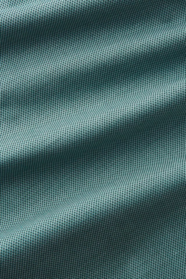 H.I.S Kurzarmhemd Regular-fit elastisches Jaquard-Kurzarmhemd, pflegeleicht aus Baumwoll-Mix – Bild 5 von 5