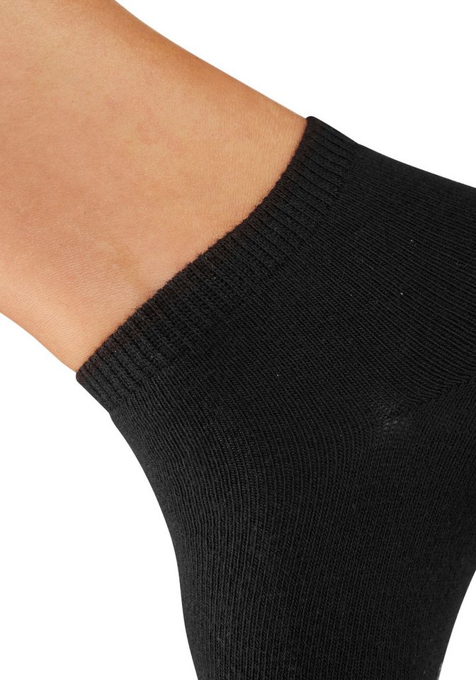 H.I.S Kurzsocken Damen Sport Basic Socken, Laufsocken ohne Frottee (Packung, 10-Paar, Großpackung) mit verstärkter Ferse und Spitze – Bild 5 von 5