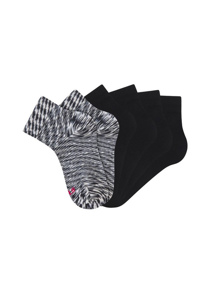 H.I.S Kurzsocken (Packung, 6-Paar) unifarben und meliert in einer Packung – Bild 2 von 5