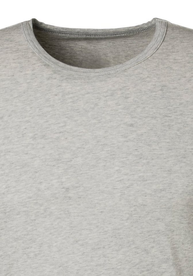 H.I.S Langarmshirt (Packung, 2er-Pack) Doppelpack Unterziehshirt aus Baumwoll-Mix – Bild 5 von 5
