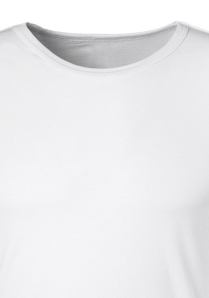 H.I.S Langarmshirt (Packung, 2er-Pack) Doppelpack Unterziehshirt aus Baumwoll-Mix – Bild 4 von 5