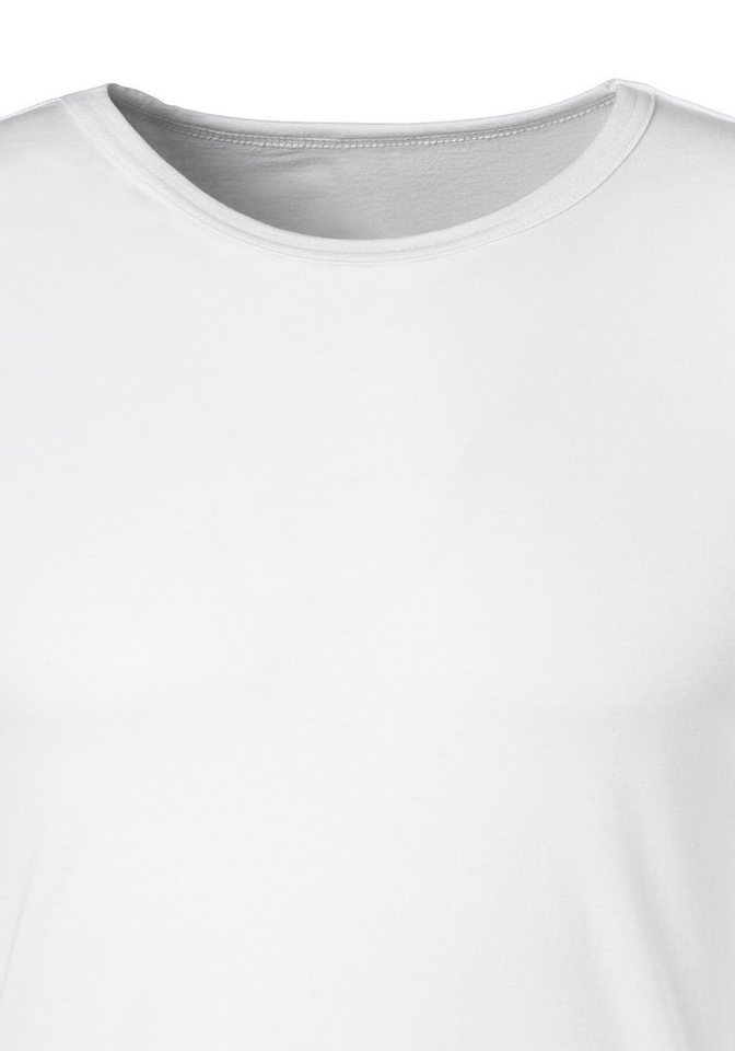 H.I.S Langarmshirt (Packung, 2er-Pack) Doppelpack Unterziehshirt aus Baumwoll-Mix – Bild 5 von 5