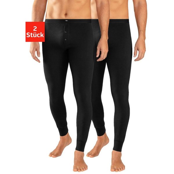 H.I.S Lange Unterhose (Packung, 2-St) mit Bündchen am Bein