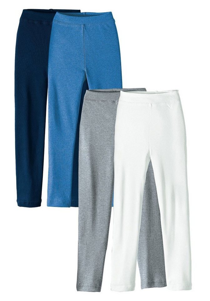 H.I.S Lange Unterhose (Packung, 4-St) unifarben, langes Bein, Baumwollmischung – Bild 2 von 3