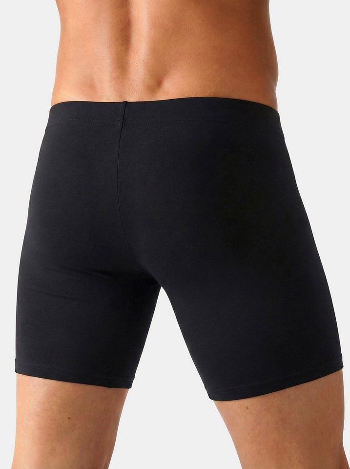H.I.S Langer Boxer (Packung, 5-St) Boxershorts aus Baumwolle mit langem Bein, Logo am Bund – Bild 3 von 4