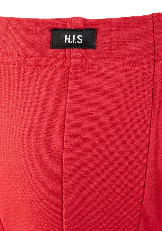 H.I.S Langer Boxer (Packung, 5-St) Boxershorts aus Baumwolle mit langem Bein, Logo am Bund – Bild 4 von 5