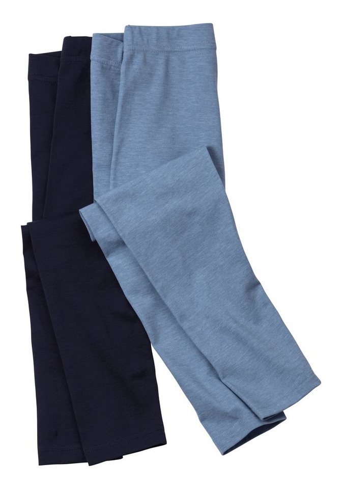 H.I.S Leggings Mädchen (Packung, 2-tlg., Gr. 104/110 bis 140/146) Basic im Doppelpack – Bild 2 von 5