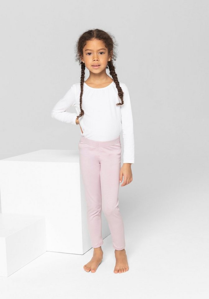 H.I.S Leggings Mädchen (Packung, 2-tlg., Gr. 104/110 bis 140/146) Basic im Doppelpack – Bild 5 von 5