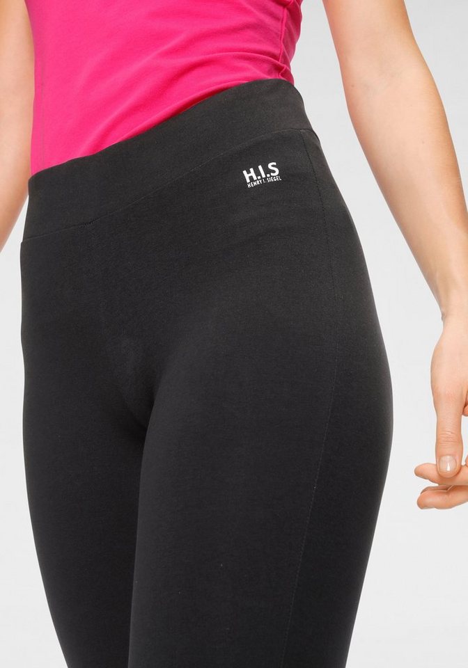 H.I.S Leggings (Spar-Set, 2er-Pack) Bootcut‑Leggings im praktischen 2er‑Pack mit elastischem Bund – Bild 4 von 5