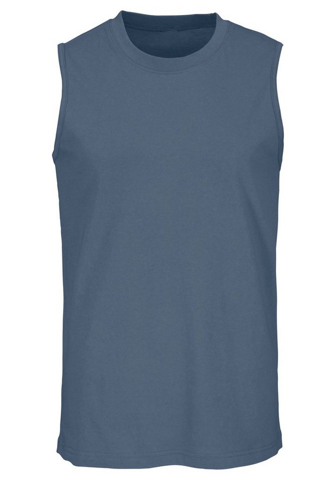 H.I.S Muscleshirt, Unterziehshirt, Unterhemd für Herren (3er-Pack) unifarben, Rundhalsausschnitt, aus Baumwolle – Bild 5 von 5