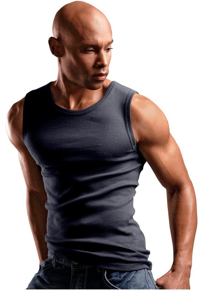 H.I.S Muscleshirt (Packung, 3-tlg) aus weicher Feinripp-Qualität – Bild 2 von 5