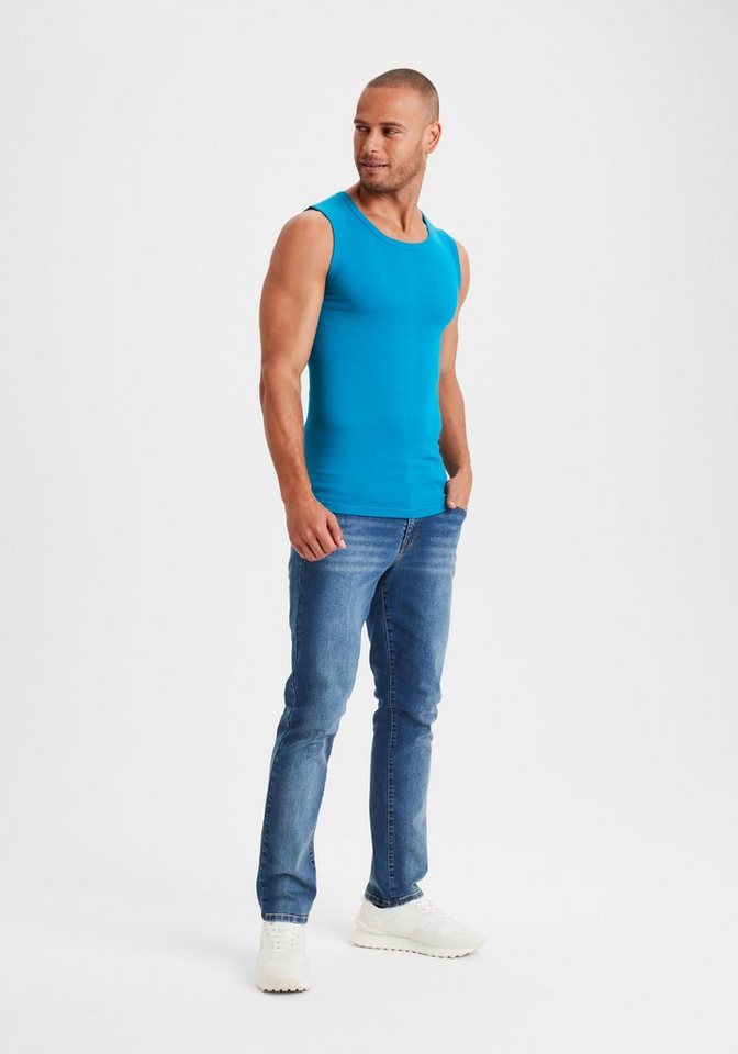 H.I.S Muscleshirt (Packung, 3-tlg) aus weicher Feinripp-Qualität – Bild 5 von 5