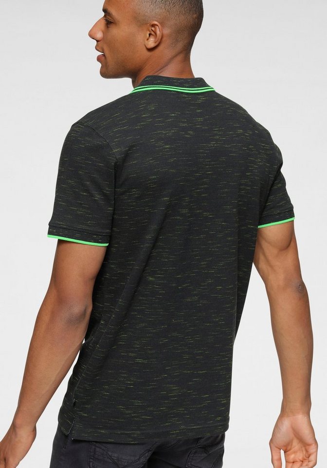 H.I.S Poloshirt kurzärmelig, schmal geschnitten, mit Polokragen – Bild 2 von 5