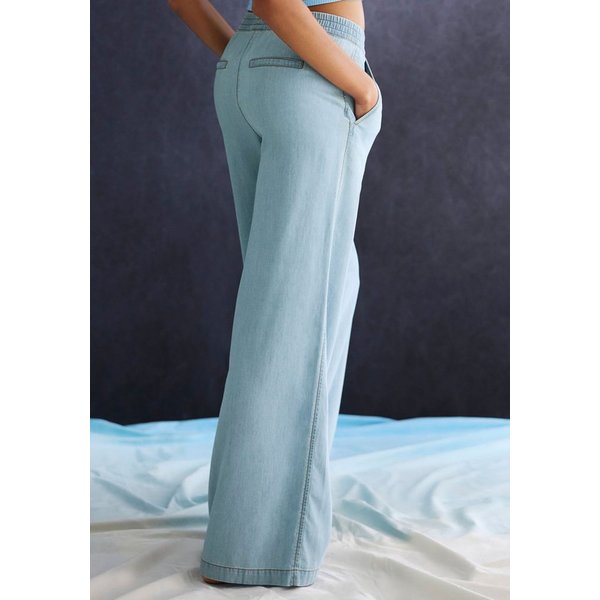 H.I.S Schlupfhose weites Bein, in Denim Optik