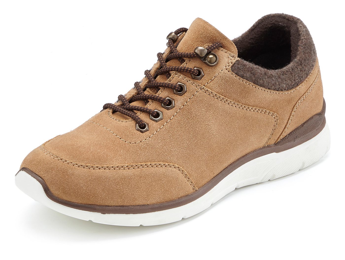 H.I.S Schnürhalbschuh, Freizeitschuh, Halbschuh Sneaker NEU aus hochwertigem Leder – Bild 3 von 5