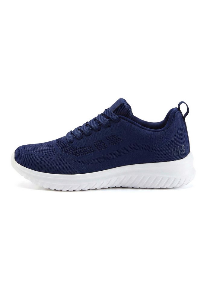 H.I.S Schnürschuh, Halbschuh, Freizeitschuh, Schnürhalbschuh Sneaker NEU Turnschuh im sportiven Look aus luftigem Mesh-Material VEGAN – Bild 3 von 5