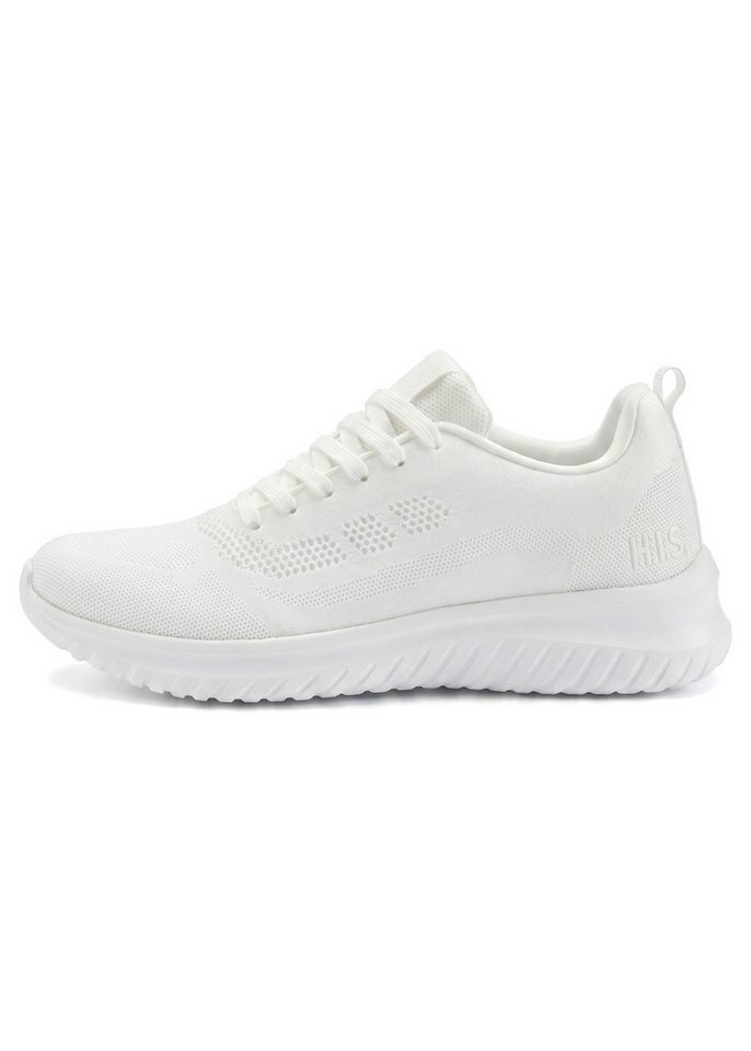 H.I.S Schnürschuh, Halbschuh, Freizeitschuh, Schnürhalbschuh Sneaker NEU Turnschuh im sportiven Look aus luftigem Mesh-Material VEGAN – Bild 3 von 5