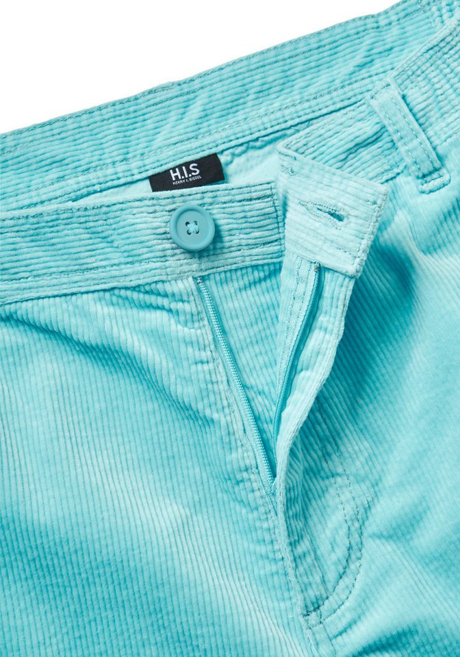 H.I.S Shorts Bermuda, kurze Cordhose in Regular-fit bis Größe 42 aus elastischer Cord-Qualität – Bild 5 von 5
