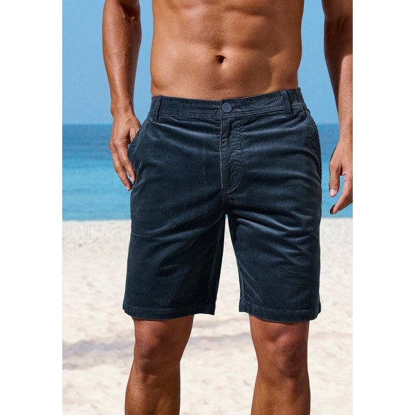 H.I.S Shorts Bermuda, kurze Cordhose in Regular-fit bis Größe 42 aus elastischer Cord-Qualität