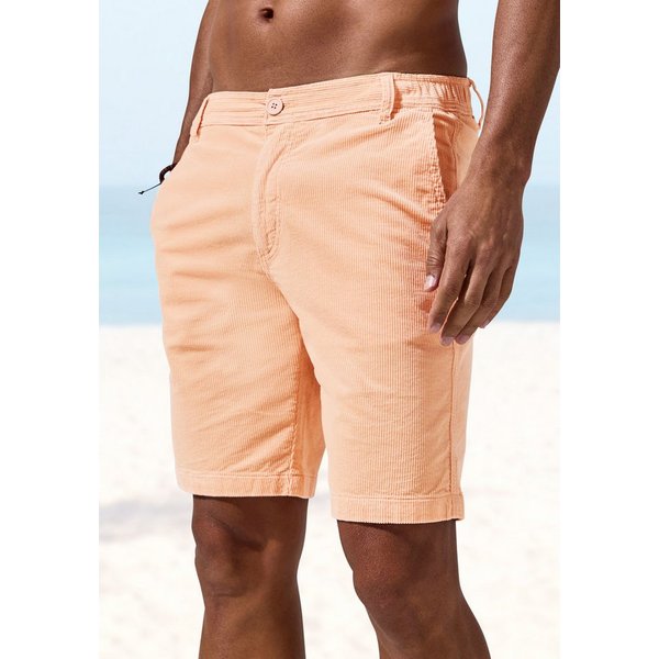 H.I.S Shorts Bermuda, kurze Cordhose in Regular-fit bis Größe 42 aus elastischer Cord-Qualität
