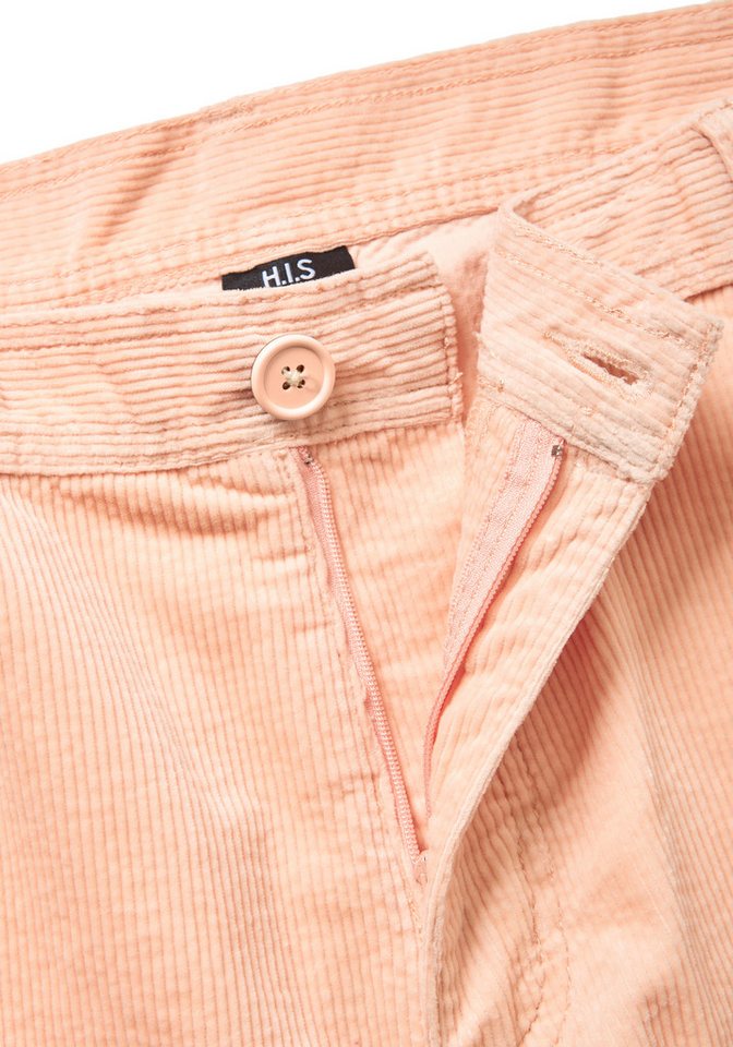 H.I.S Shorts Bermuda, kurze Cordhose in Regular-fit bis Größe 42 aus elastischer Cord-Qualität – Bild 5 von 5