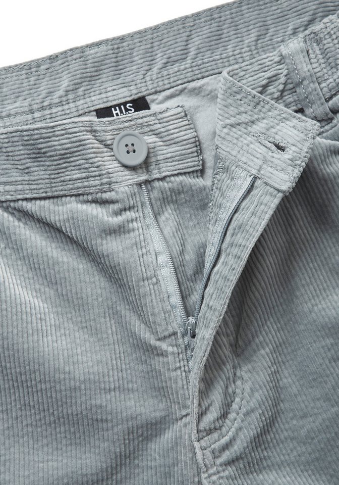 H.I.S Shorts Bermuda, kurze Cordhose in Regular-fit bis Größe 42 aus elastischer Cord-Qualität – Bild 5 von 5