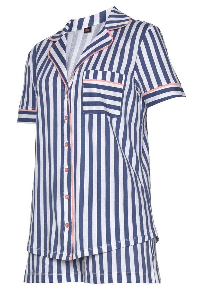 H.I.S Shorty (Set, 2 tlg) in klassischem Schnitt mit Streifenmuster – Bild 4 von 5