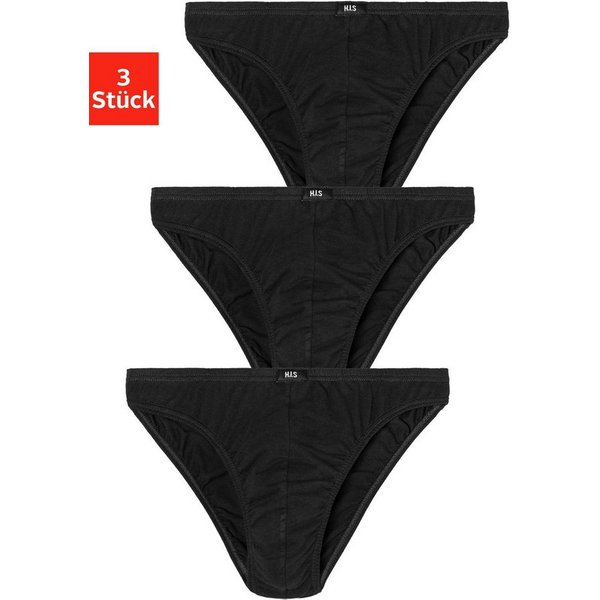 H.I.S Slip Minislip (Packung, 3-St) aus weichem Baumwoll-Stretch