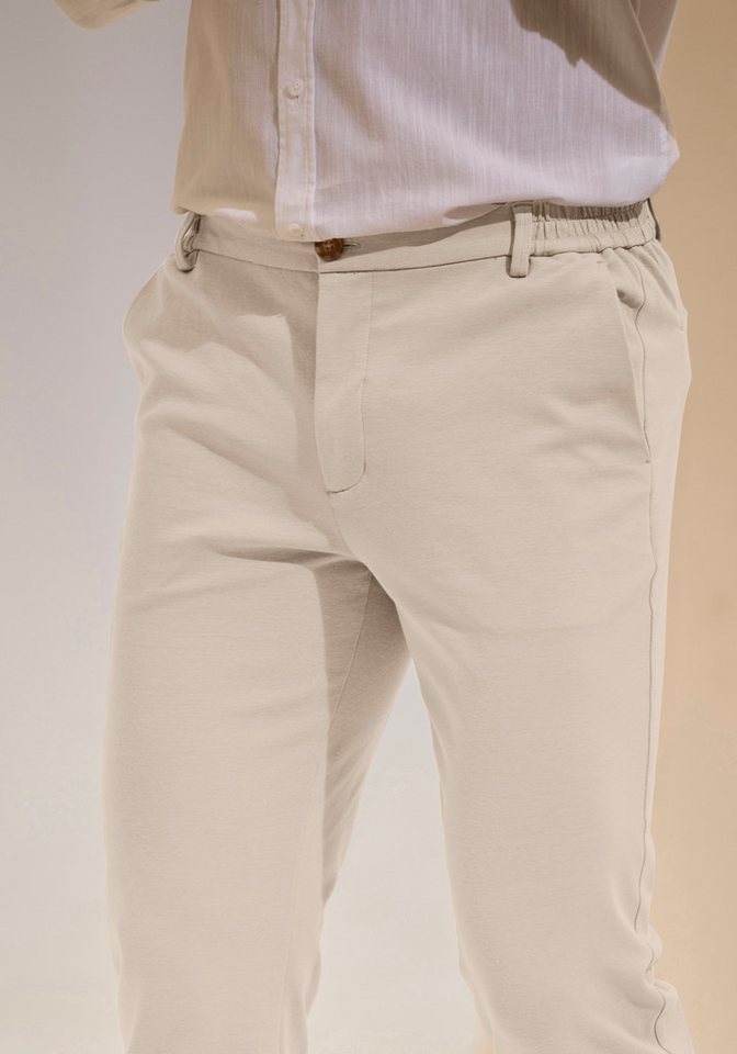 H.I.S Stoffhose, Dehnbund-Hose mit seitlichem Gummizug, auch in großen Größen Komfortbund - besonders bequem – Bild 5 von 5