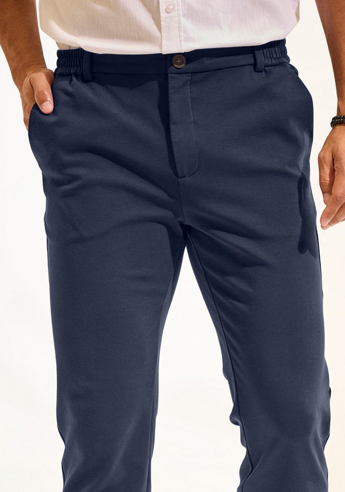H.I.S Stoffhose, Dehnbund-Hose mit seitlichem Gummizug, auch in großen Größen Komfortbund - besonders bequem – Bild 5 von 5