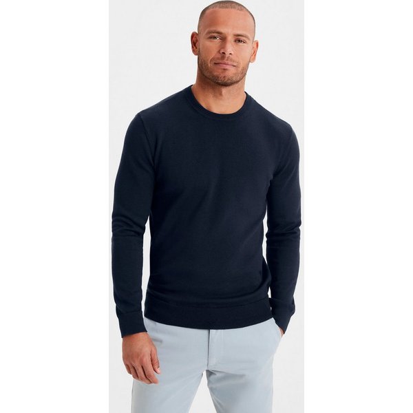 H.I.S Strickpullover Regular Fit, Langarm, Pullover aus Feinstrick, Baumwollmischung