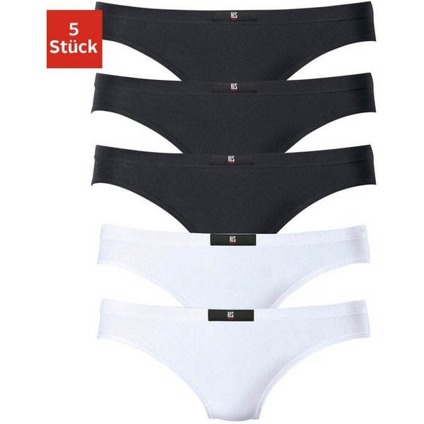 H.I.S String (5er-Pack) aus elastischer Baumwoll-Qualität