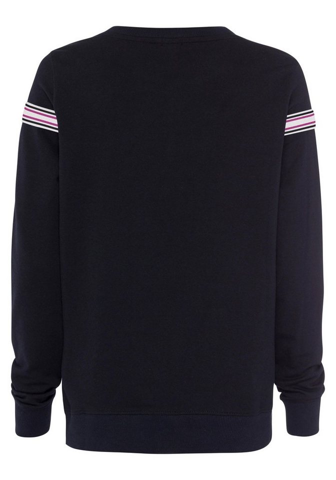 H.I.S Sweater mit kontrastfarbigem Tape, Loungewear – Bild 4 von 5