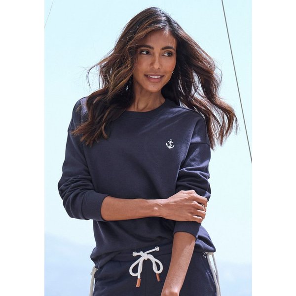 H.I.S Sweater mit Tunnelzug am Bündchen, Loungewear
