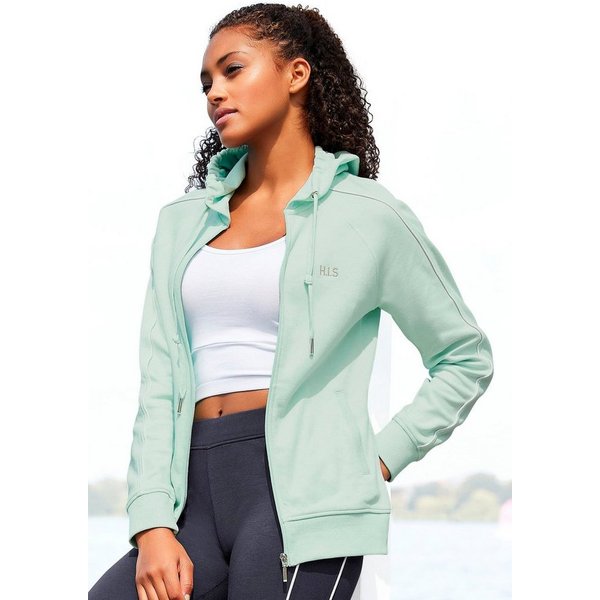 H.I.S Sweatjacke mit Piping an den Ärmeln, Loungeanzug