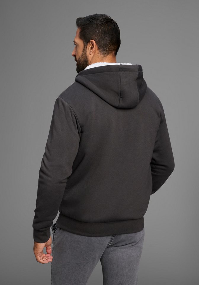 H.I.S Sweatjacke mit Teddyfutter – Bild 4 von 5