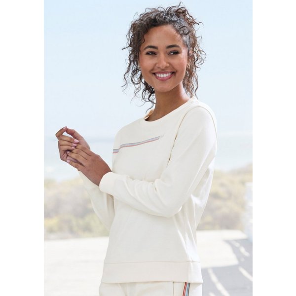 H.I.S Sweatshirt Basic mit Logodruck, Loungewear
