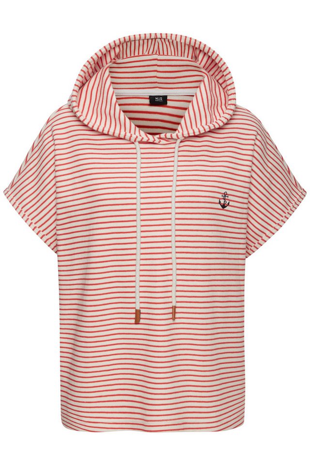 H.I.S Sweatshirt gestreift und mit Kapuze, Loungewear – Bild 2 von 5