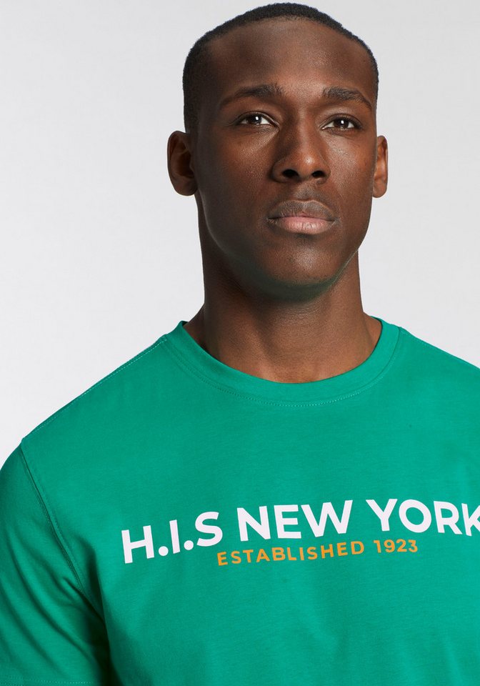 H.I.S T-Shirt Mit großem Frontprint – Bild 3 von 5