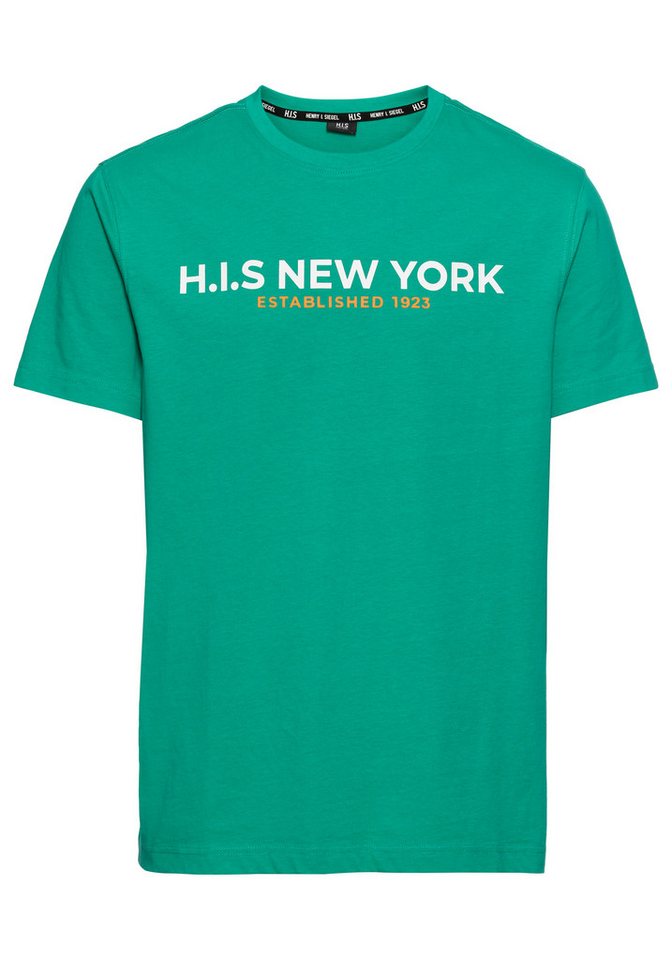 H.I.S T-Shirt Mit großem Frontprint – Bild 5 von 5