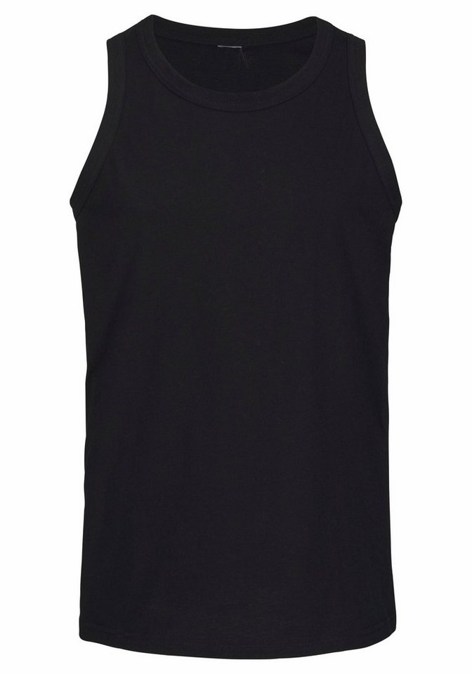 H.I.S Tanktop, Unterziehshirt, Unterhemd für Herren (3er-Pack) unifarben, Rundhalsausschnitt, aus Baumwolle – Bild 3 von 5