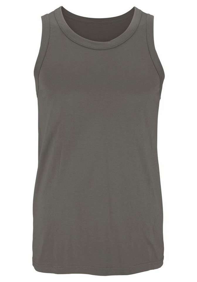 H.I.S Tanktop, Unterziehshirt, Unterhemd für Herren (3er-Pack) unifarben, Rundhalsausschnitt, aus Baumwolle – Bild 5 von 5